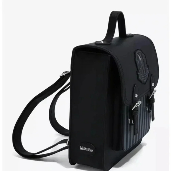 WEDNESDAY Nevermore Academy Mini Backpack - Picture 3 of 7